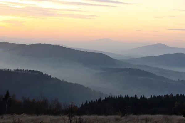 Pico Mogielica - Beskid Wyspowy, Polonia —  Fotos de Stock