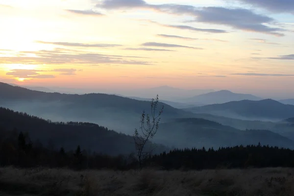 Mogielica Peak - Beskid Wyspowy, Poland — Stock Photo, Image