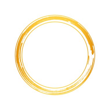 Altın Çerçeve, Sınır Tasarımı. Düzenlenebilir Vektör EPS.