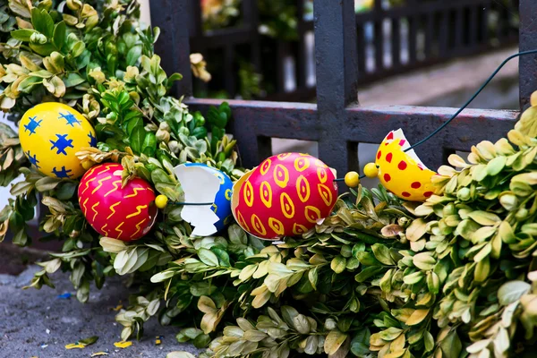 Easter in european city — Stock Photo, Image