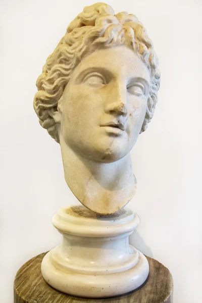 Head of Apollo, museum in Roman Forum, Rome, Italy — Stock Photo, Image