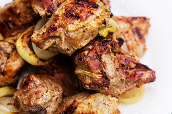 Izgara domuz kebabı..