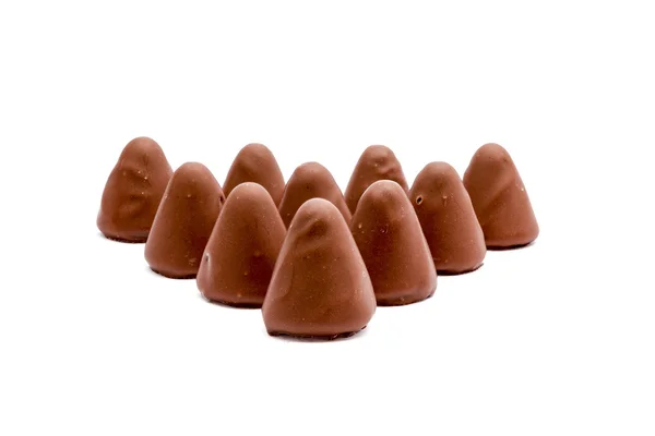 El chocolate cuberdons — Foto de Stock