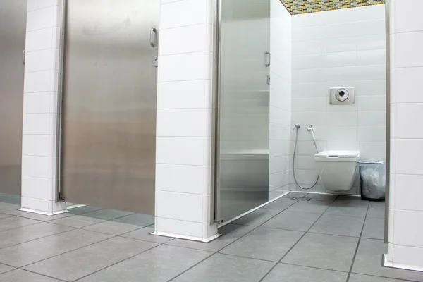 Toilet with sprinkler — Stock Photo, Image