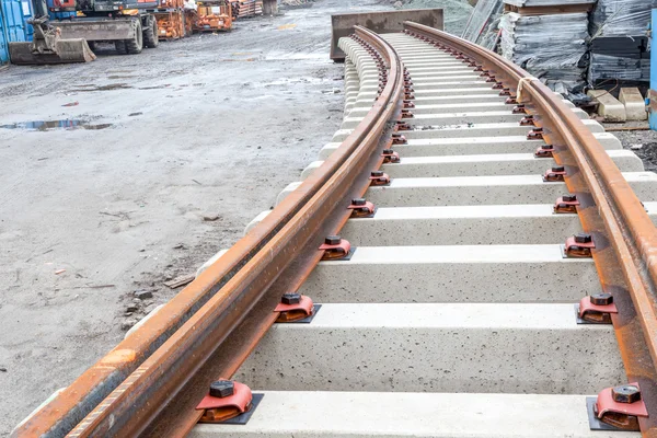 Eine offene Straßenbahn — Stockfoto