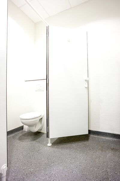 an public toilet