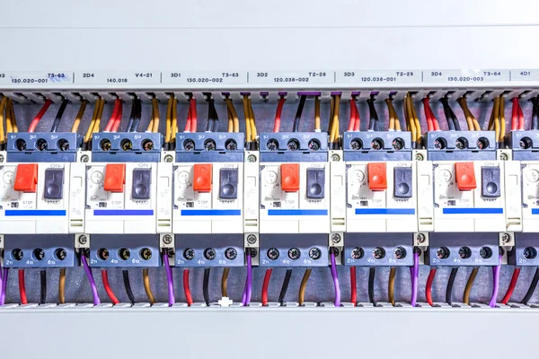 Scatola dei fusibili elettrici — Foto Stock