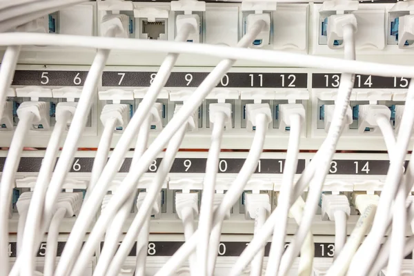 Computer cables built plug — Stock Photo, Image