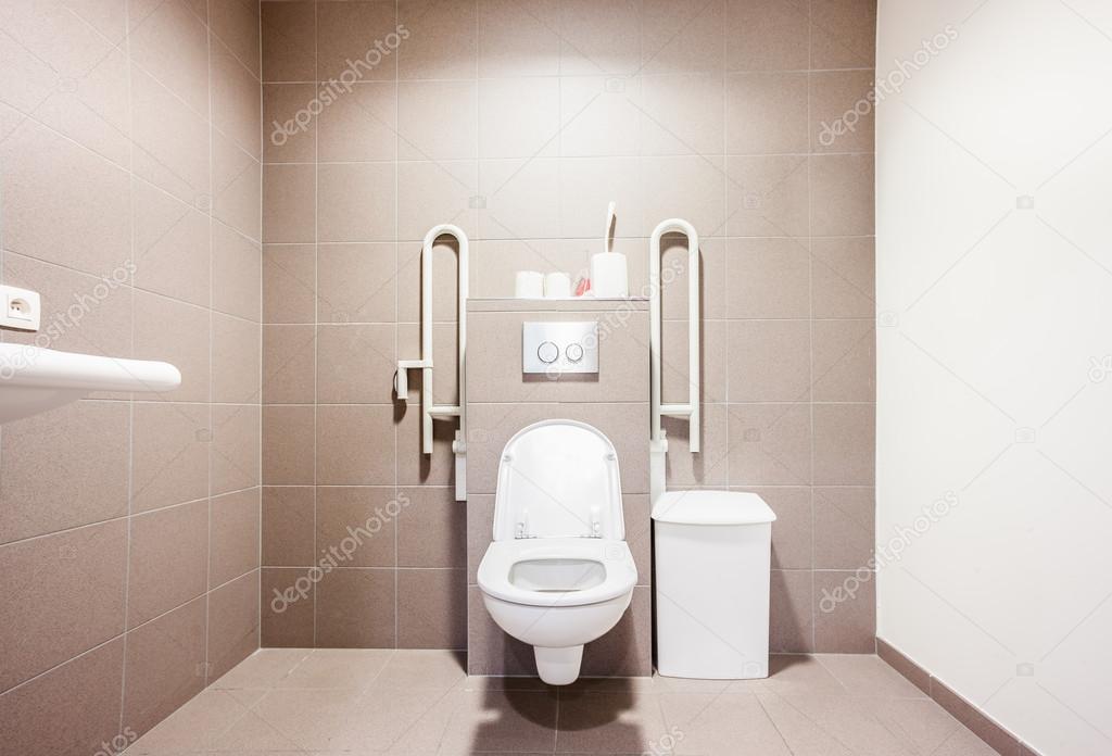 an disabled toilet