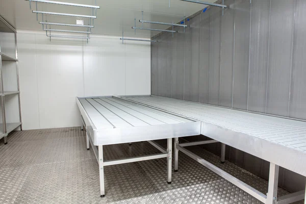 Dieser Große Kühlschrank Dient Als Arbeitsraum Für Industrieforschung — Stockfoto