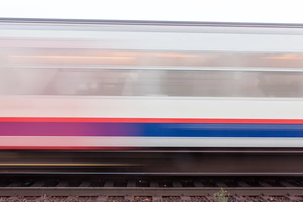 Comboio em movimento — Fotografia de Stock