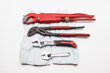 Whit iş eldivenleri anahtarı