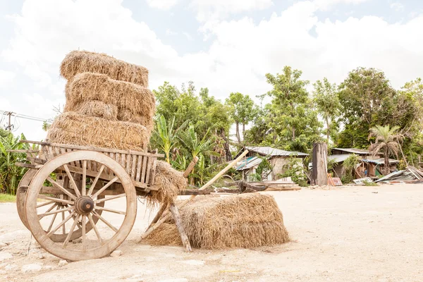 Transport och halm — Stockfoto