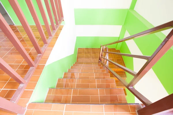 Staircase in an new building — Zdjęcie stockowe