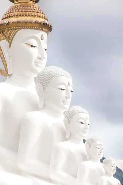 Fünf Buddhas — Stockfoto