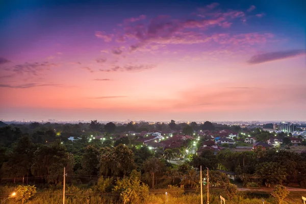 Evening in the city — Stock Photo, Image