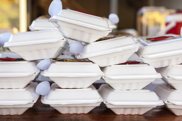 Thai food in box — Stock Photo, Image