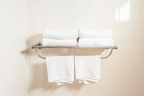 The towel holder — Stock Photo, Image