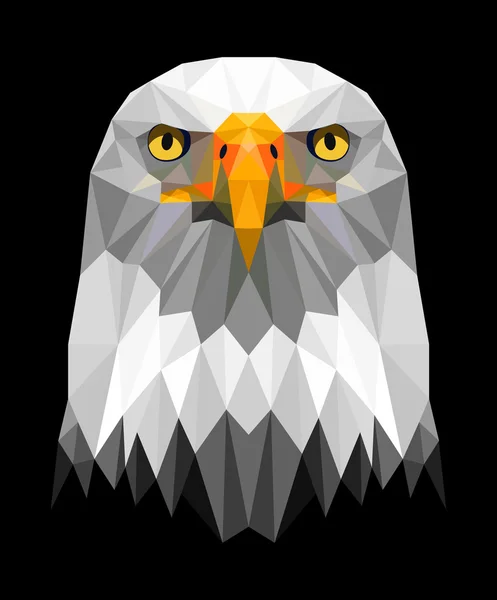Справжній Орлан голова — стоковий вектор