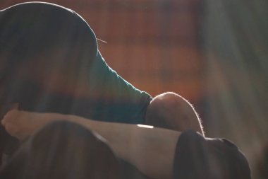 dansçılar hareket temas doğaçlama performansı