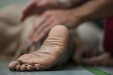 dansçılar hareket temas doğaçlama performansı