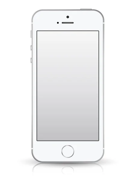 Реалистичный макет смартфона iPhone SE . — стоковый вектор
