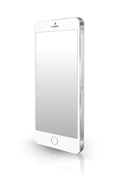 Mockup realistico in stile iphone per smartphone . — Vettoriale Stock