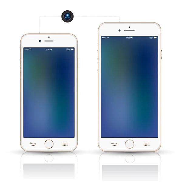 yeni smartphone gerçekçi mockup.