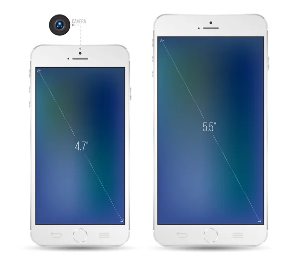 yeni smartphone gerçekçi mockup.