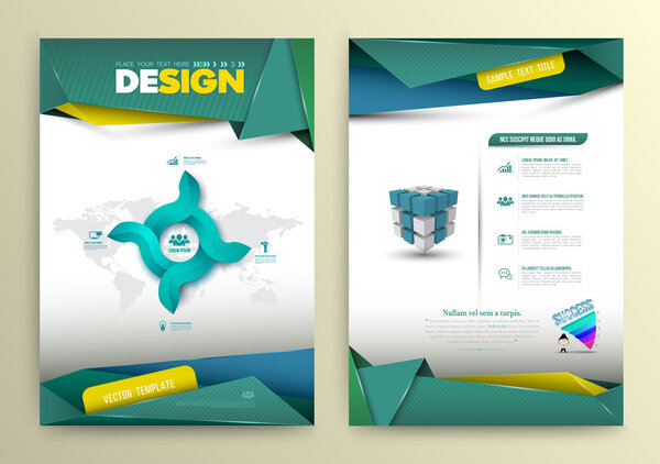 Brochure template design