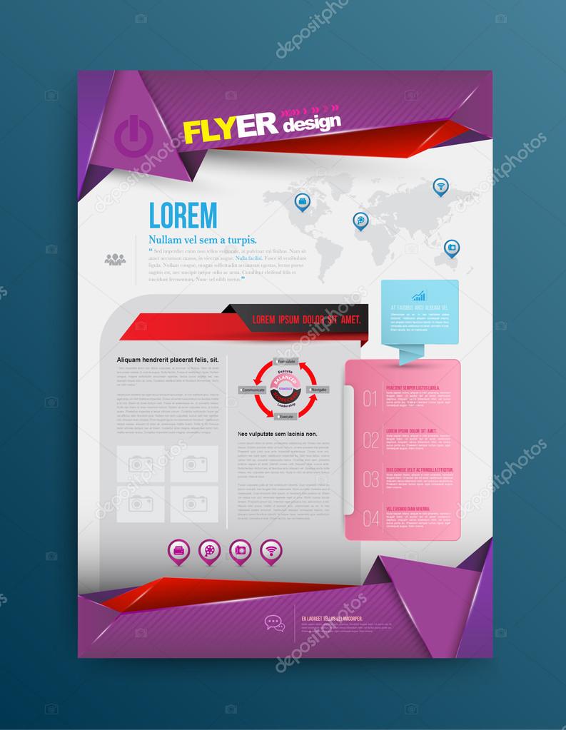 Business printing template