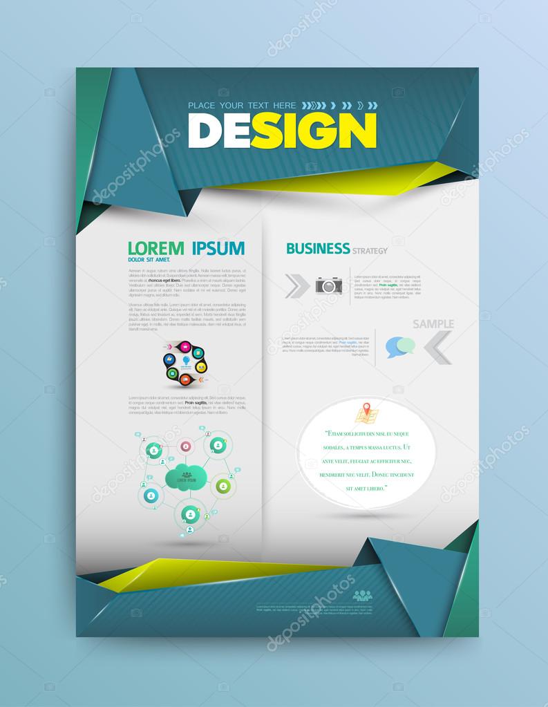 Business printing template