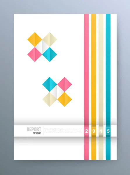 Kitapçık, broşür, kapak, dergi için tasarladığımız şablon.