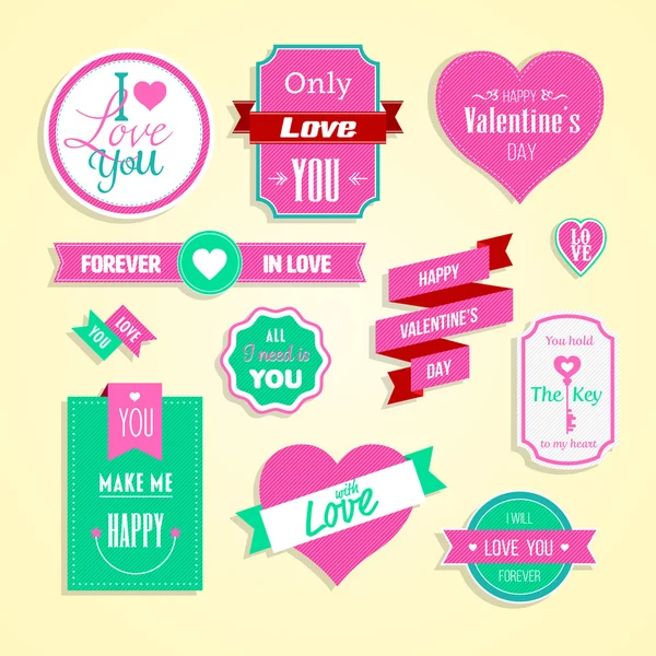 Love and wedding element — Stock Vector