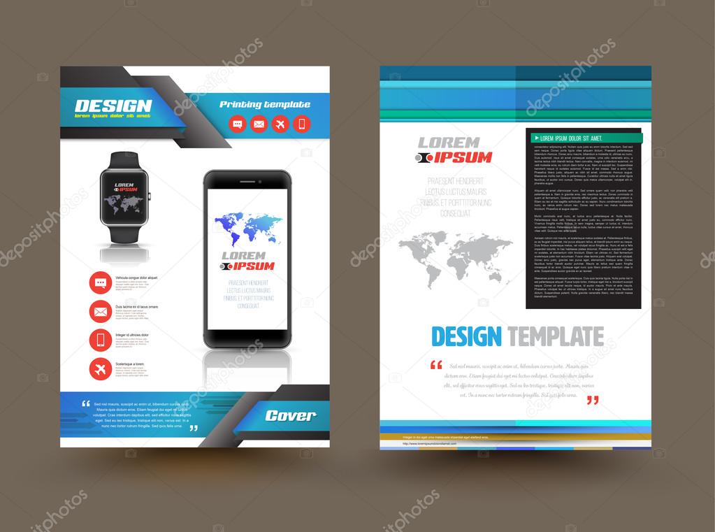 Brochure cover template