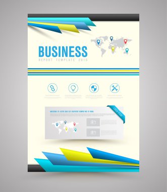 Vector design template printing.