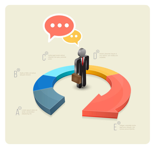 Многоцветная стрелка
