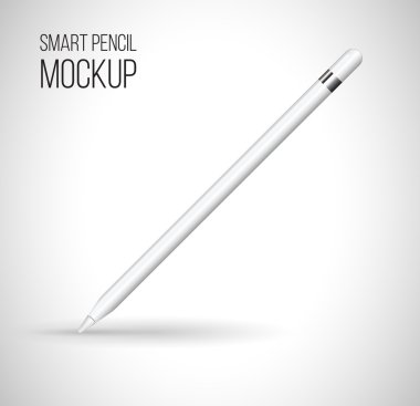 Mockup digital pencil. clipart