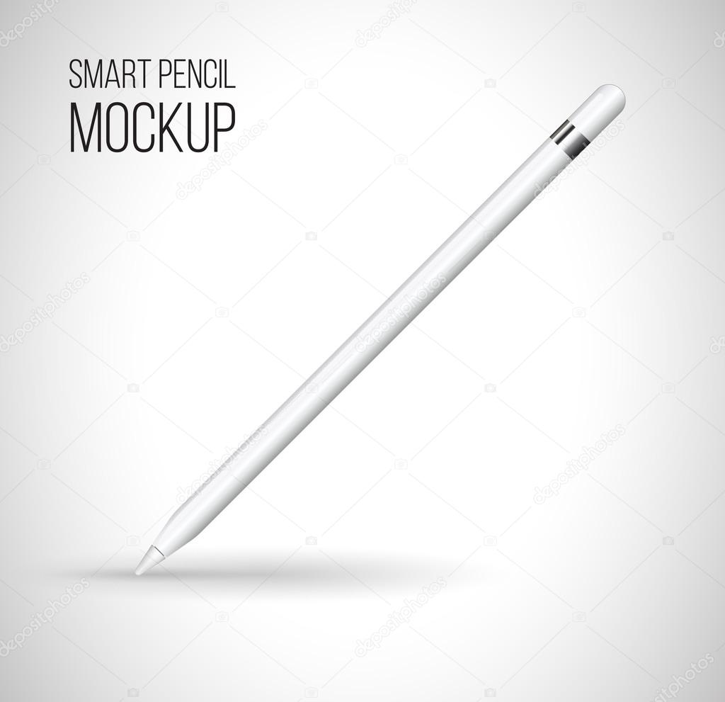 Mockup digital pencil.