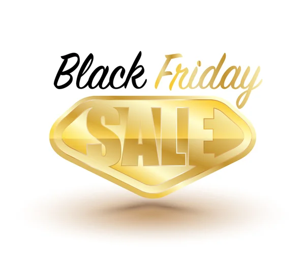 Black Friday Sale design element. — Stock Vector