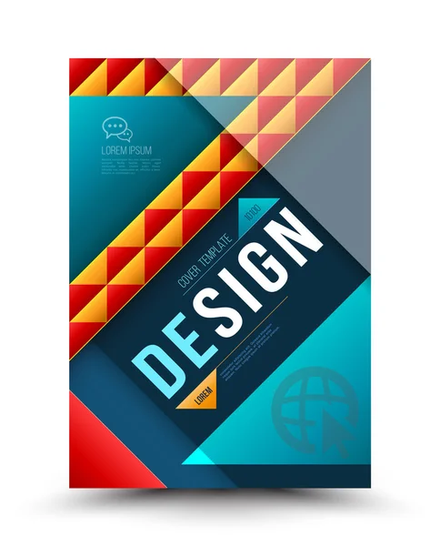 Modern template cover. — Stock Vector