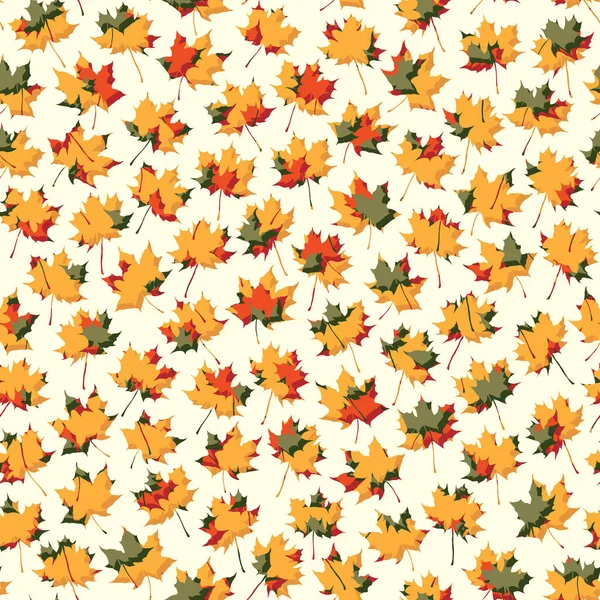 Seamless Background Sheet Perforating Layers Many Holes Shape Maple Leaves Stock Illustration