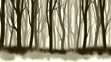 birçok mayo ağacı ile yatay şekilde.