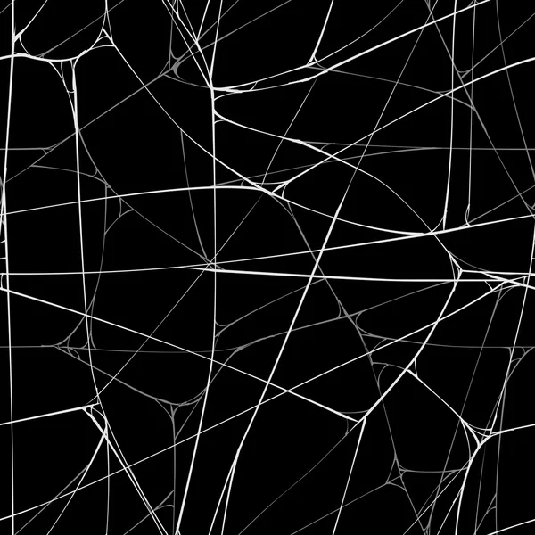 Sömlös bakgrund med webben för spider. — Stock vektor
