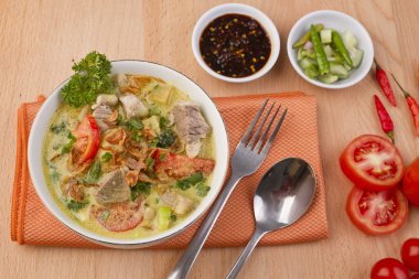 Soto betawi, Endonezya et çorbası