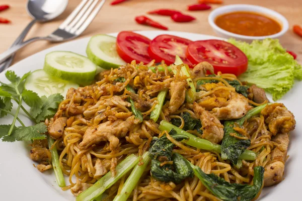 Indonesian fried noodles — Stock Photo, Image