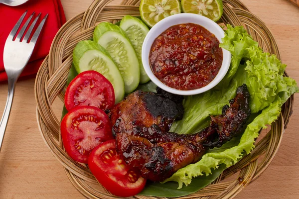 Ayam panggang Indonesia — Stok Foto