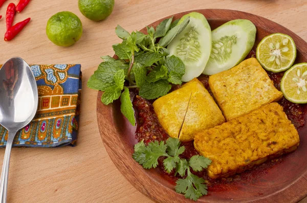 Sojabohnen, Tofu und Tempeh — Stockfoto