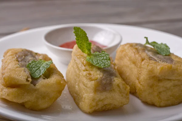 Soja, tofu e tempeh — Fotografia de Stock