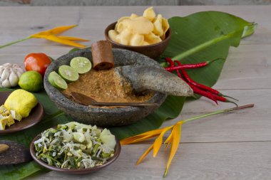 Gado gado Endonezya salatası